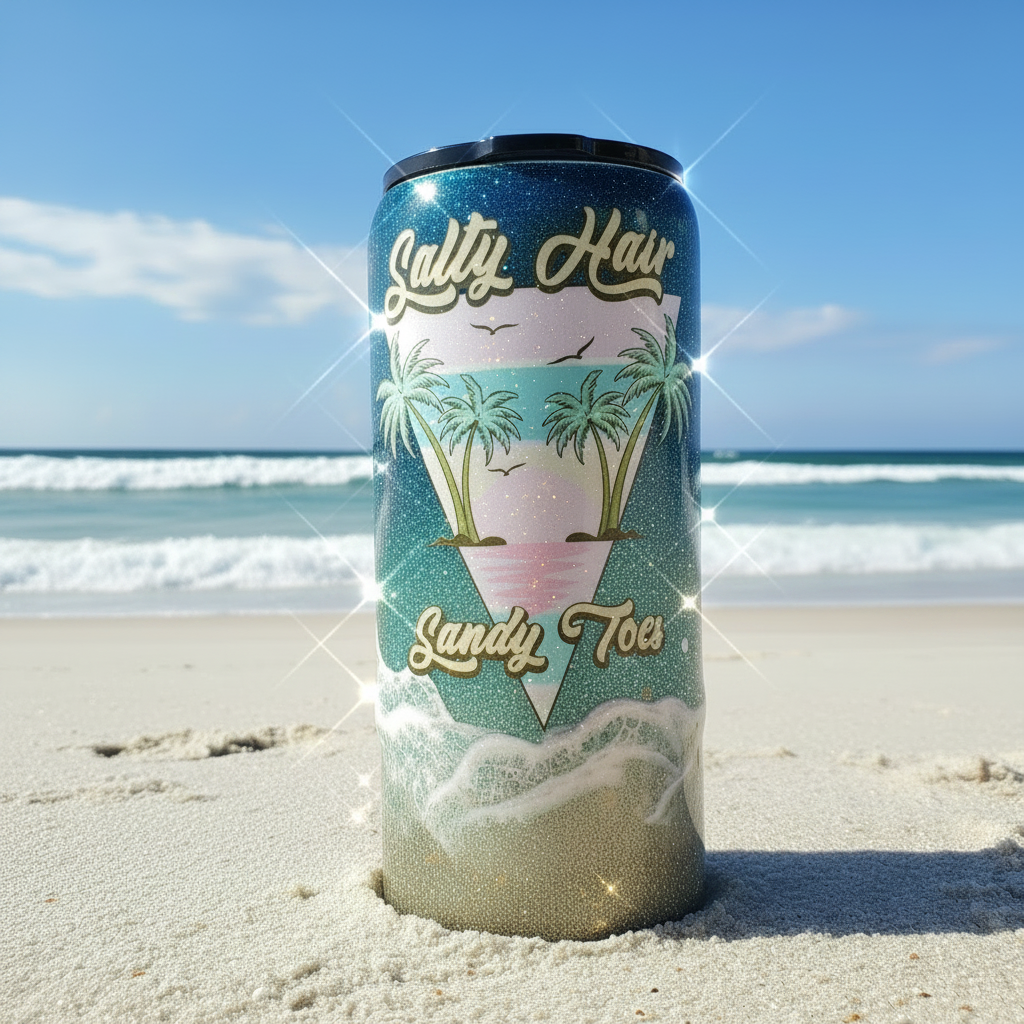 Skinny can koozie