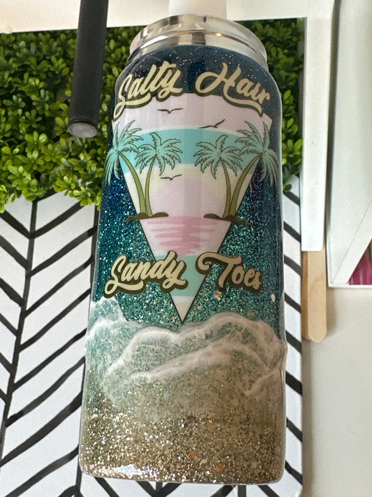 Skinny can koozie